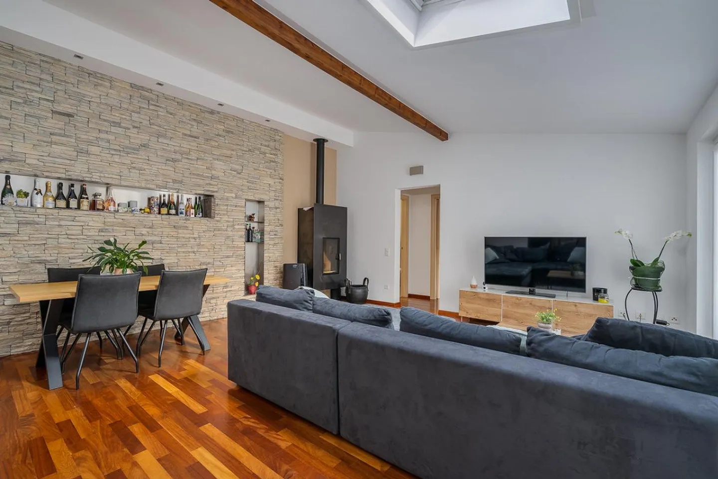 Exclusive Renovated Apartment with Private Garden in the Historic Heart of Caslano - Photo 1 of 13
