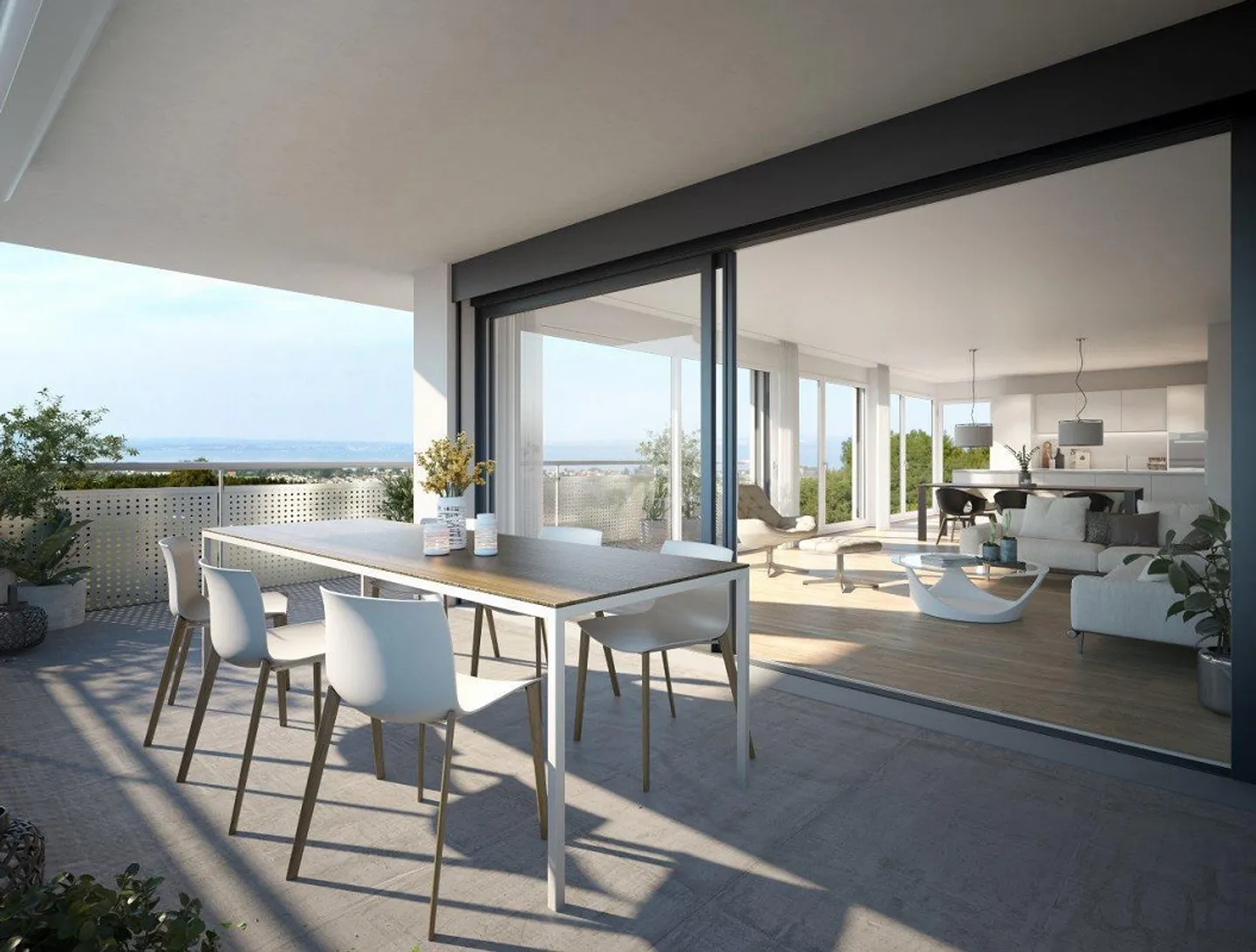 Appartamento di 4,5 locali nel verde con vista sul lago - Foto 3 di 3