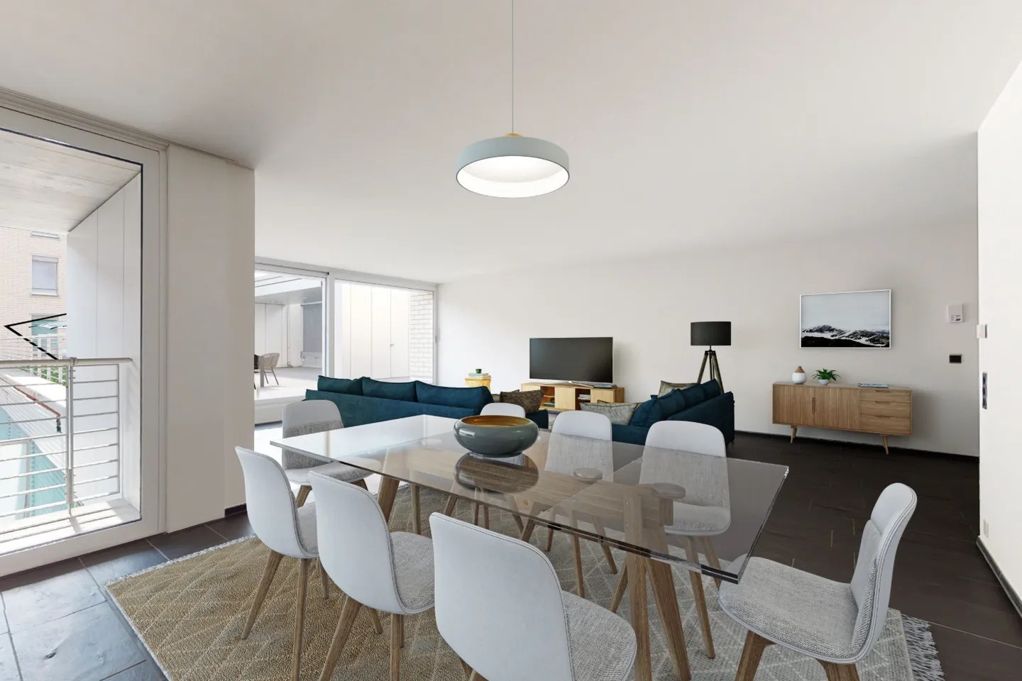 Duplex 1 stanza - Foto 6 di 7