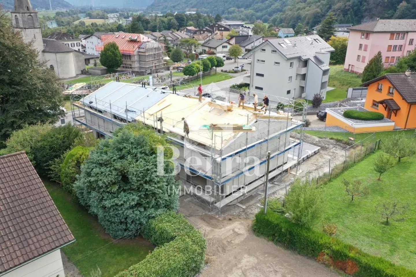 EVIONNAZ - Villa a schiera angolare con seminterrato - Foto 2 di 11