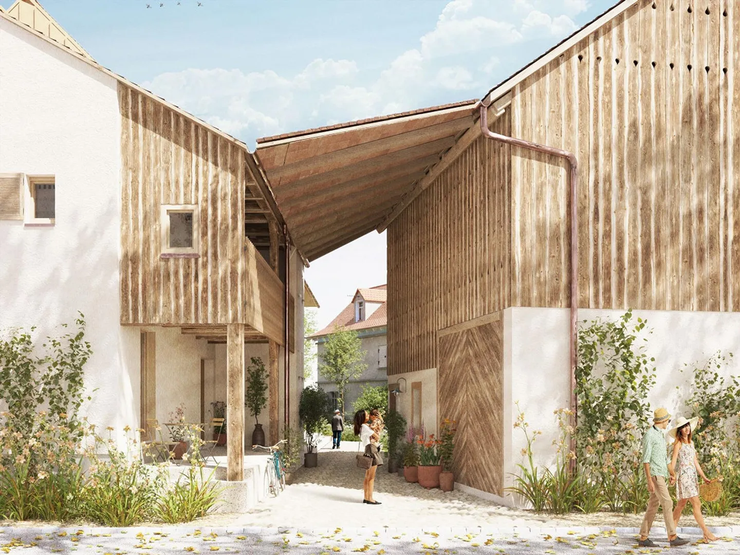 Neubau POSAMENTE - Wohnen mit Geschichte und Zukunft (Haus C1-C3) - Foto 6 von 11