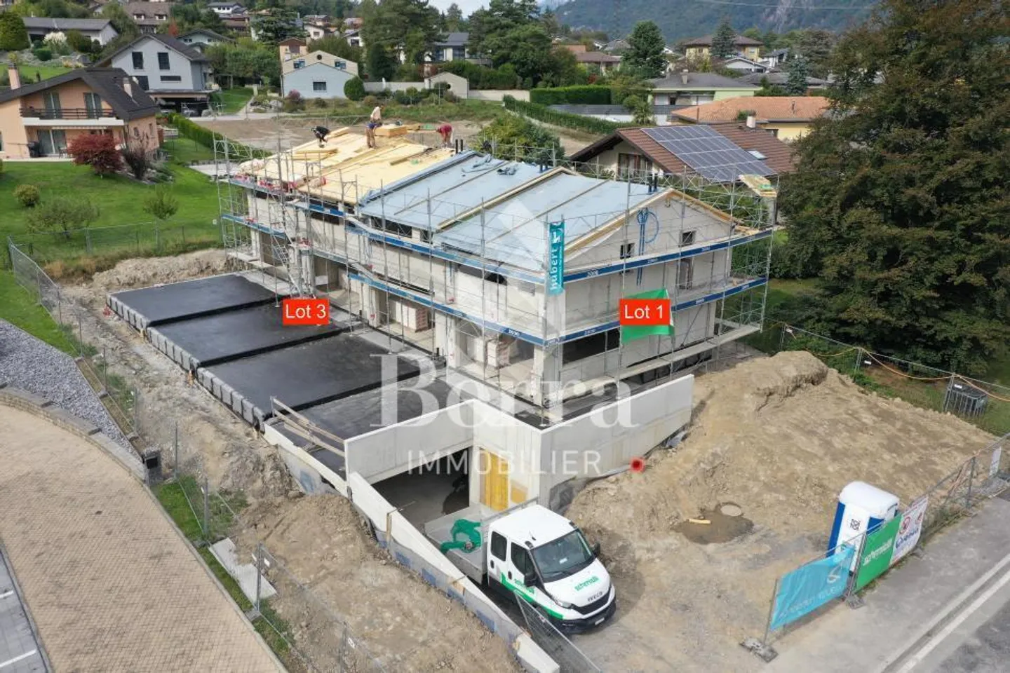 EVIONNAZ - Villa a schiera angolare con seminterrato - Foto 4 di 11