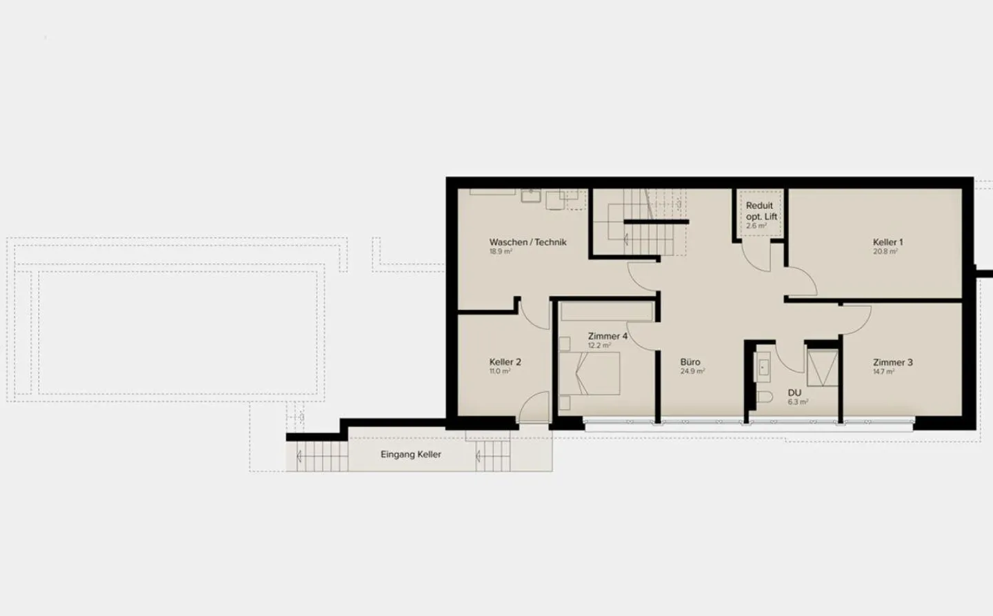 Luxuriöses Einfamilienhaus mit Pool - Foto 14 von 14