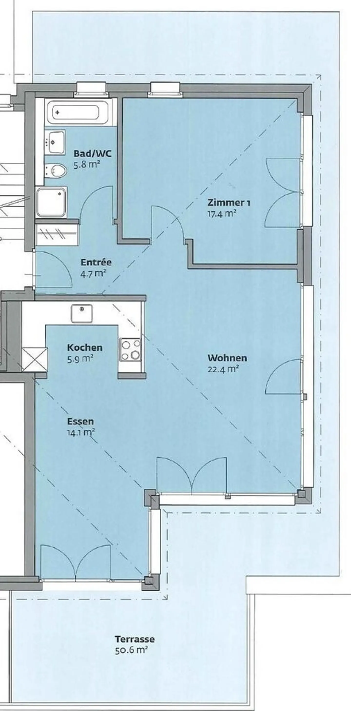 Bel appartement à louer à Unterterzen ! - Photo 10 sur 10