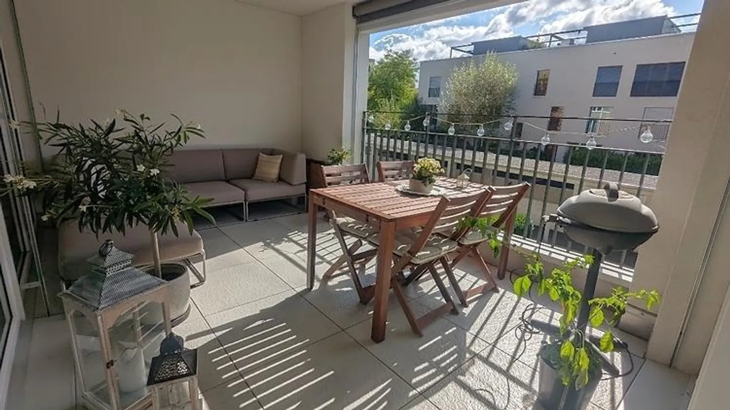 Möblierte Wohnung in Sursee - Foto 1 von 8
