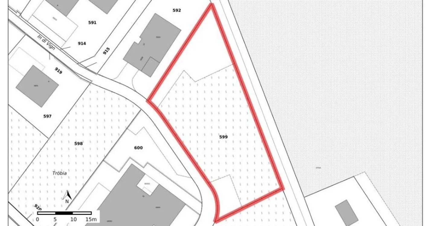 Flat building plot for sale in Cresciano, 6705 Riviera - Photo 4 of 5