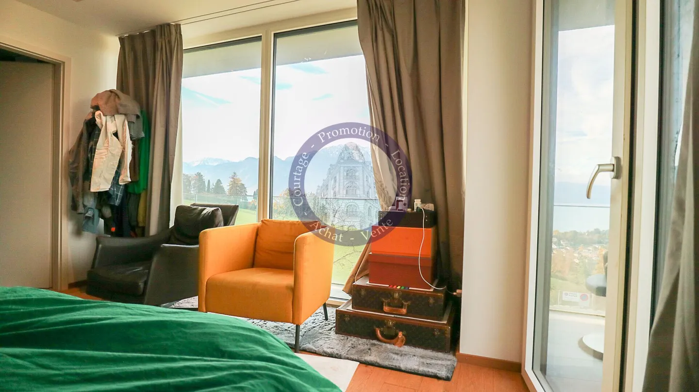 Villa di lusso con vista mozzafiato sul lago e sulle montagne di Montreux - Foto 9 di 11