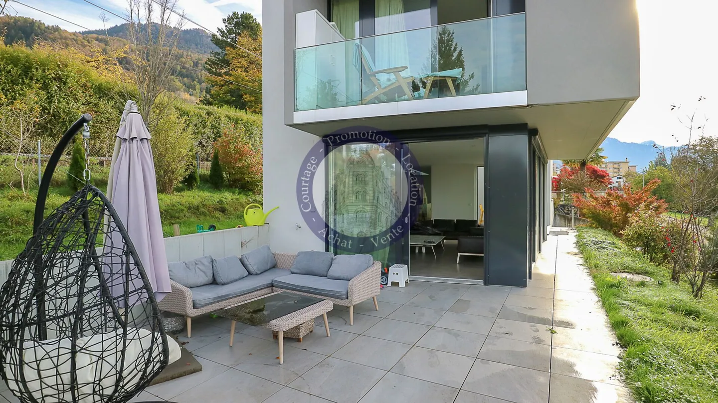 Villa di lusso con vista mozzafiato sul lago e sulle montagne di Montreux - Foto 10 di 11