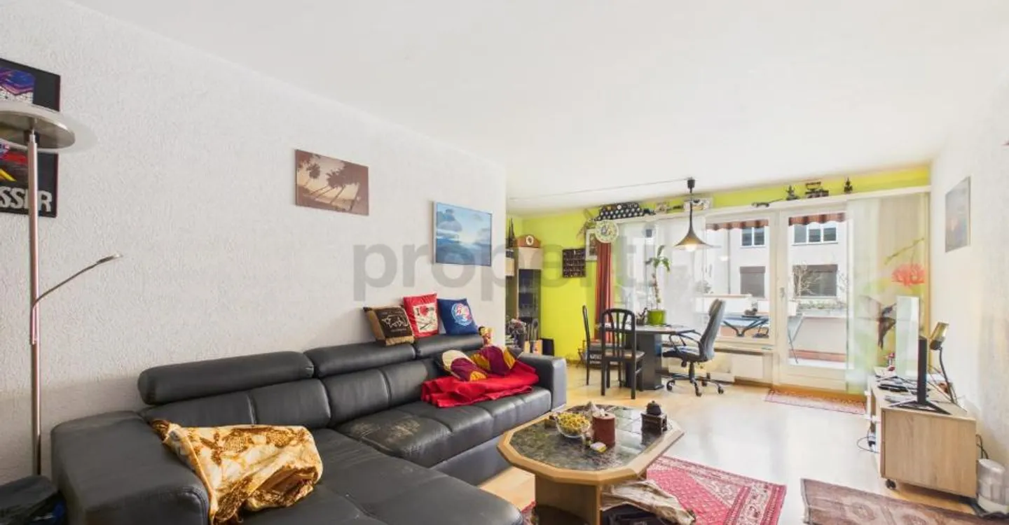 Helle 2.5-Zimmer-Wohnung mit Balkon, Zürich - Photo 2 of 6