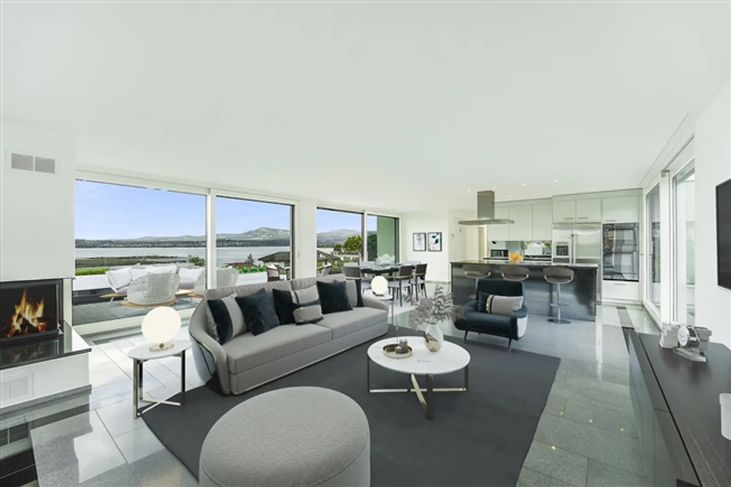 «Luxus-Terrassen-Attikawohnung mit Seesicht» - Foto 2 von 11