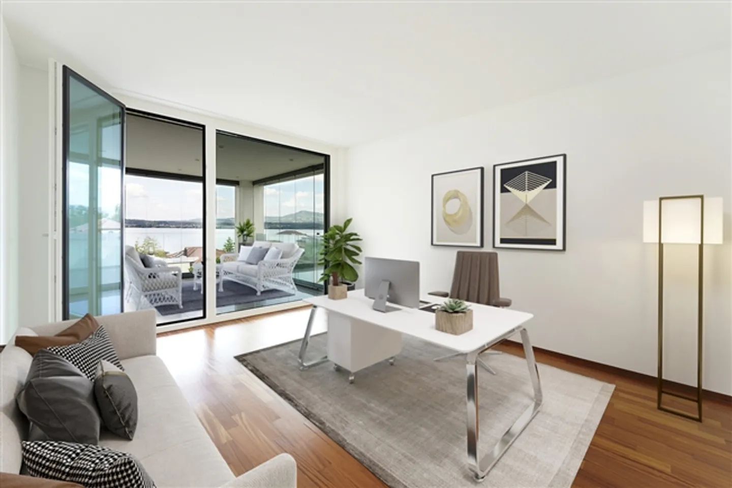 «Luxus-Terrassen-Attikawohnung mit Seesicht» - Foto 8 von 11