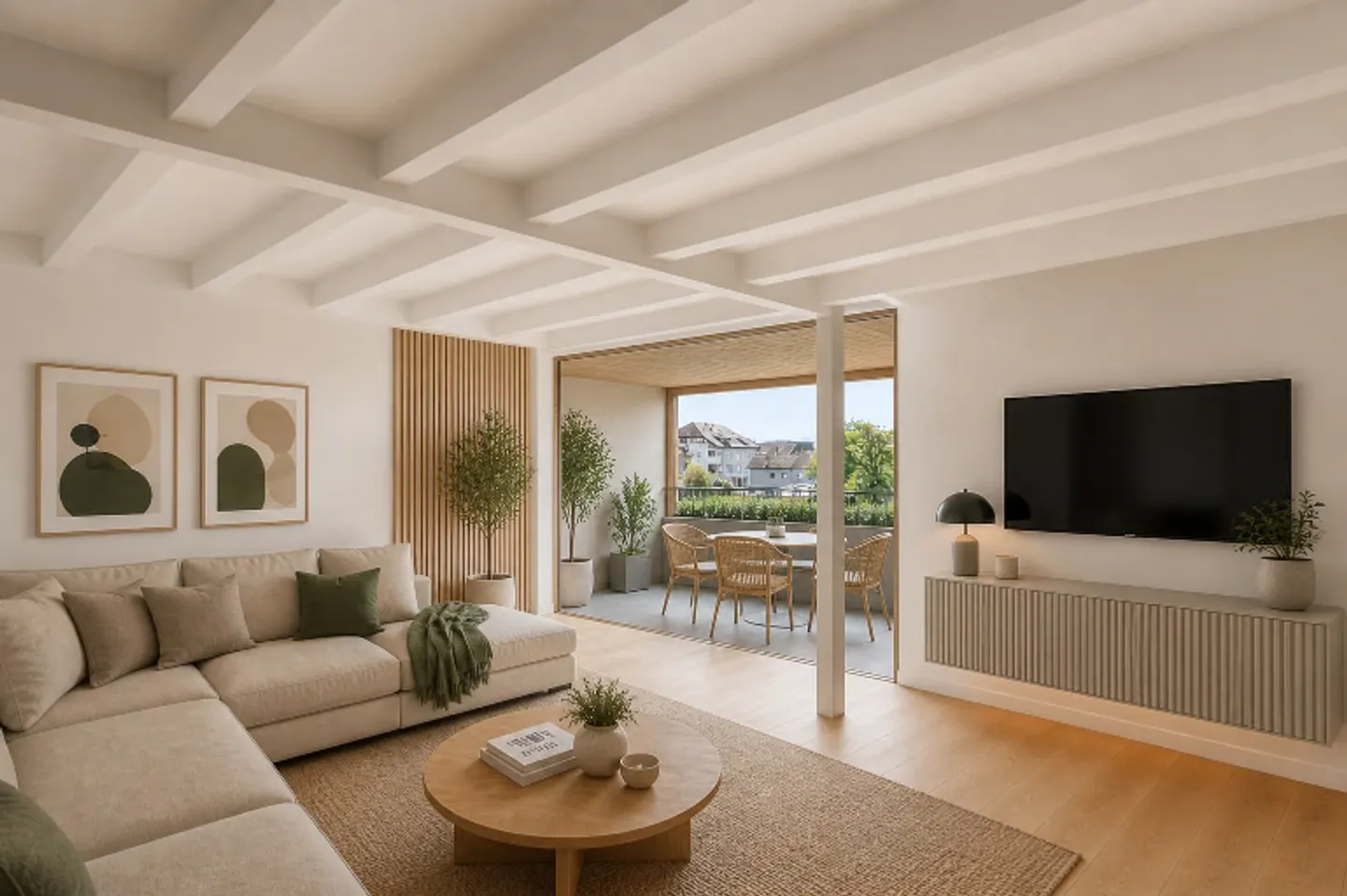 Appartamento 4,5 locali con loggia in un piccolo complesso residenziale - Foto 2 di 3