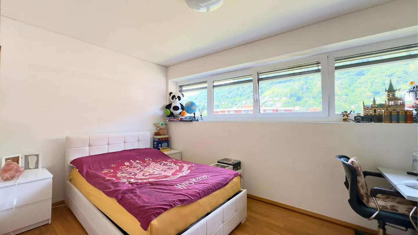 Agno, 3,5 locali, spazioso e moderno con terrazza e vista panoramica - Foto 5 di 15