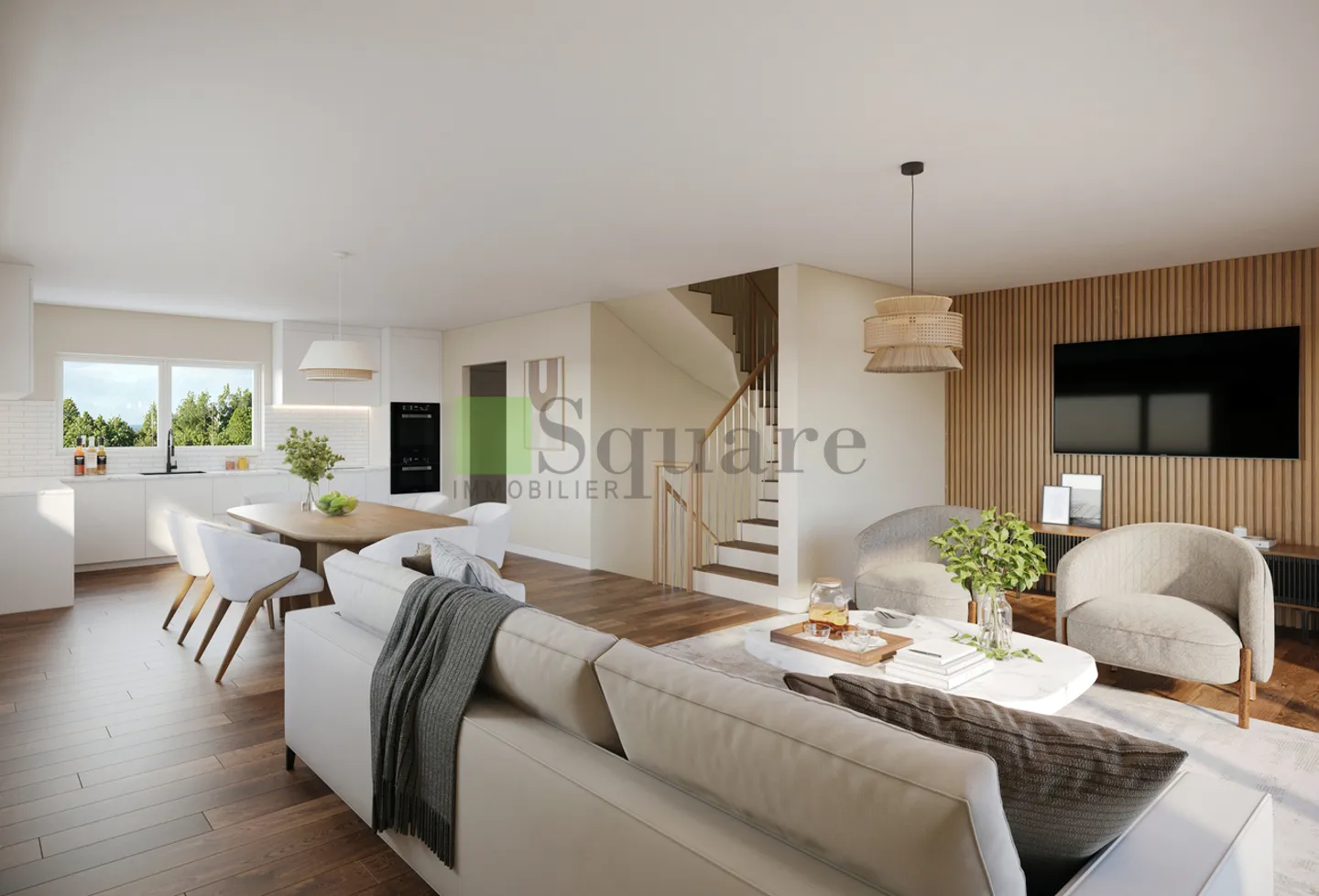 Les villas de Calamin - magnifique projet de 3 villas mitoyennes - Photo 3 sur 6