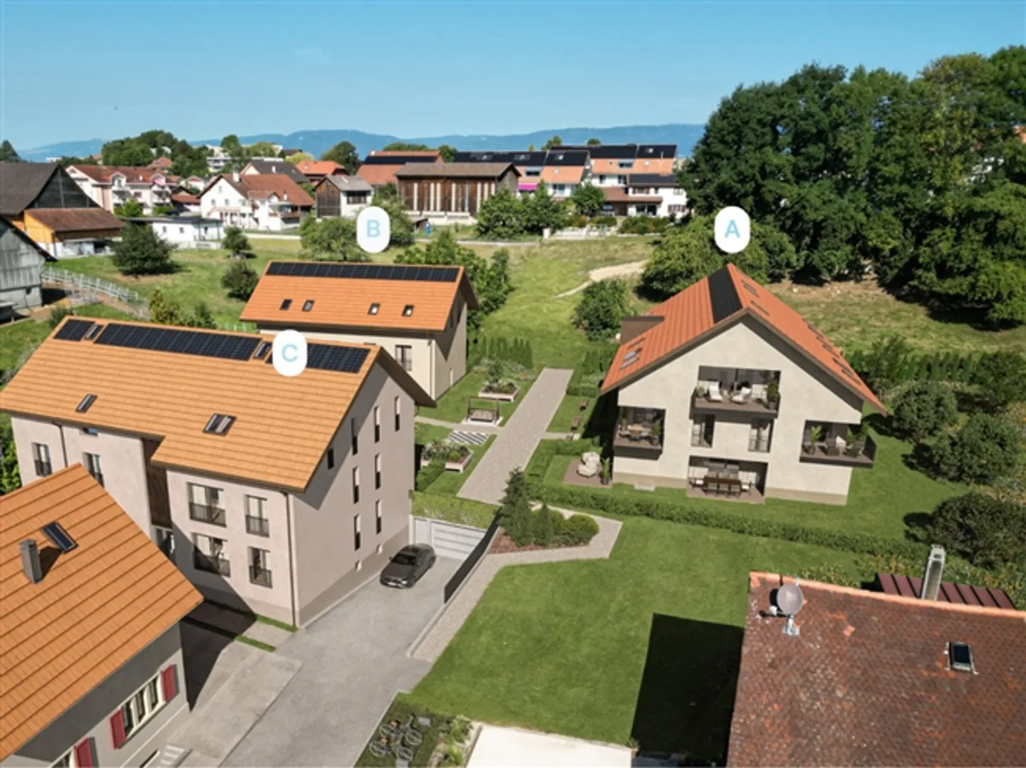 Casa bifamiliare 3,5 locali con soffitta (B.3) - Foto 2 di 14