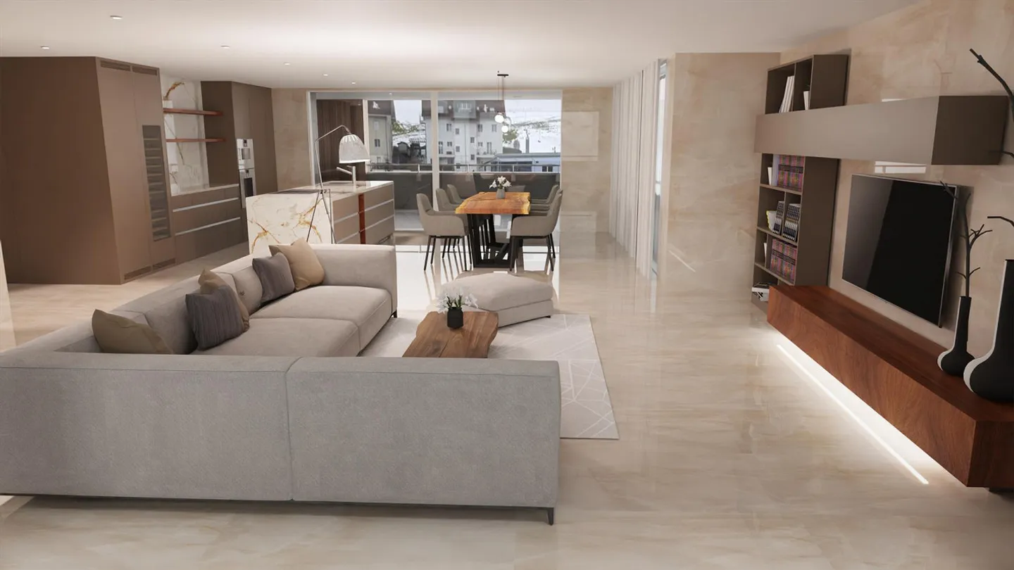 Penthouse - vivre avec style dans la verdure - Photo 5 sur 28