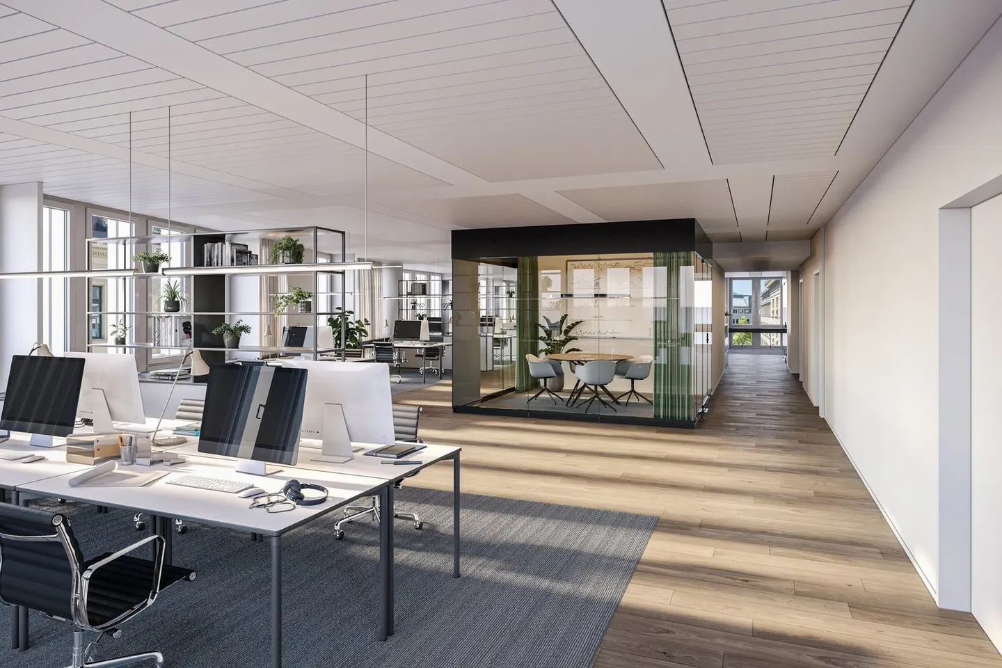 À partir du T1 2026 - Espaces de bureau exclusifs à Bahnhofstrasse 42 - Le prestige rencontre l'avenir - Photo 3 sur 3