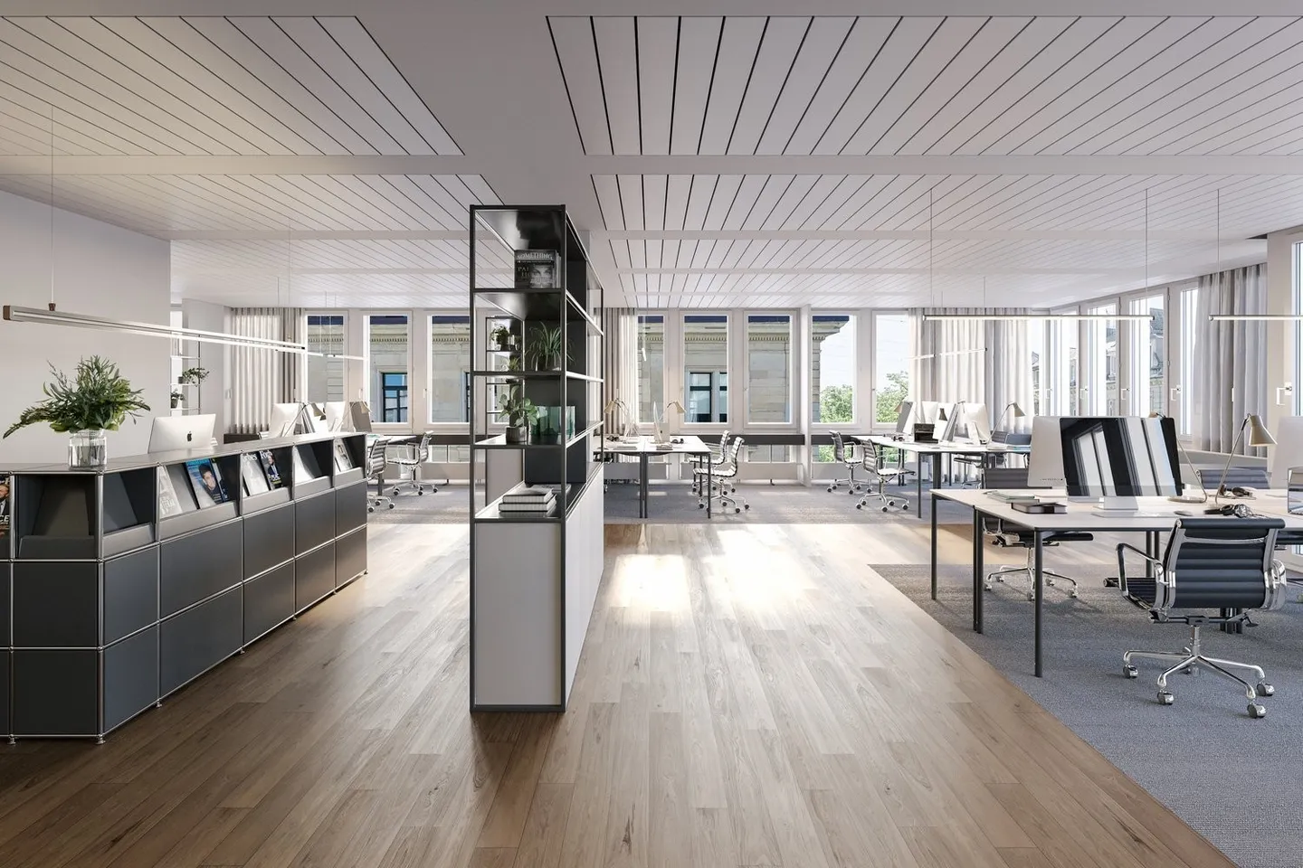 À partir du T1 2026 - Espaces de bureau exclusifs à Bahnhofstrasse 42 - Le prestige rencontre l'avenir - Photo 1 sur 3