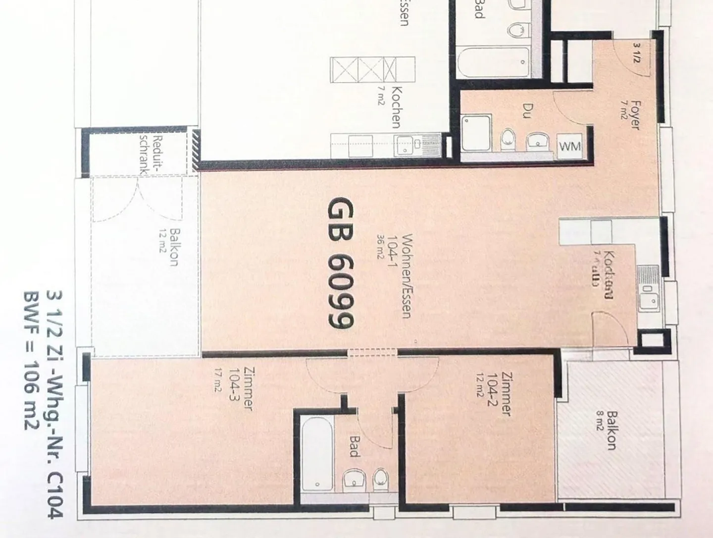 Spacious 3.5 Room Apartment in Sursee - Photo 5 of 5
