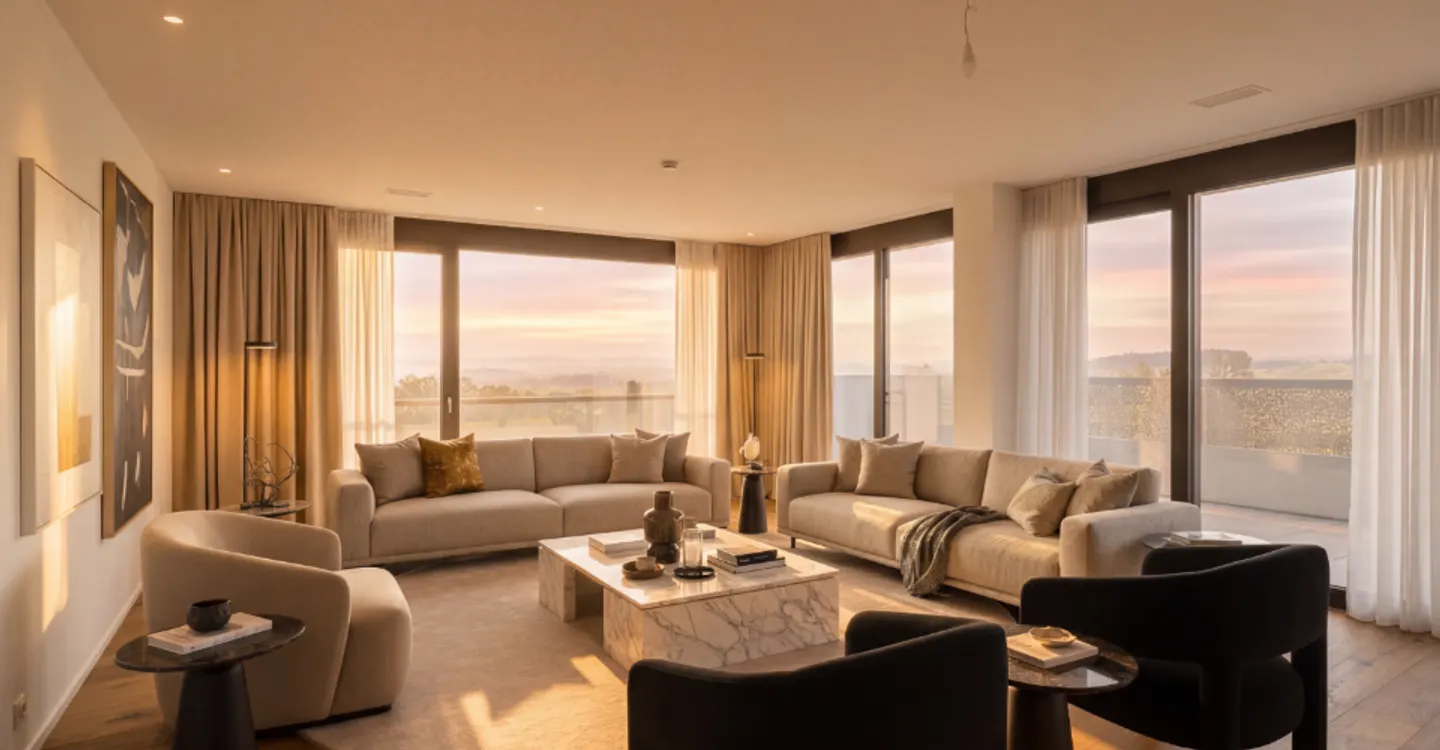 Seltene Gelegenheit im beliebten "Three Point" Projekt - Luxus über den Dächern (33. Etage) - Foto 2 di 12