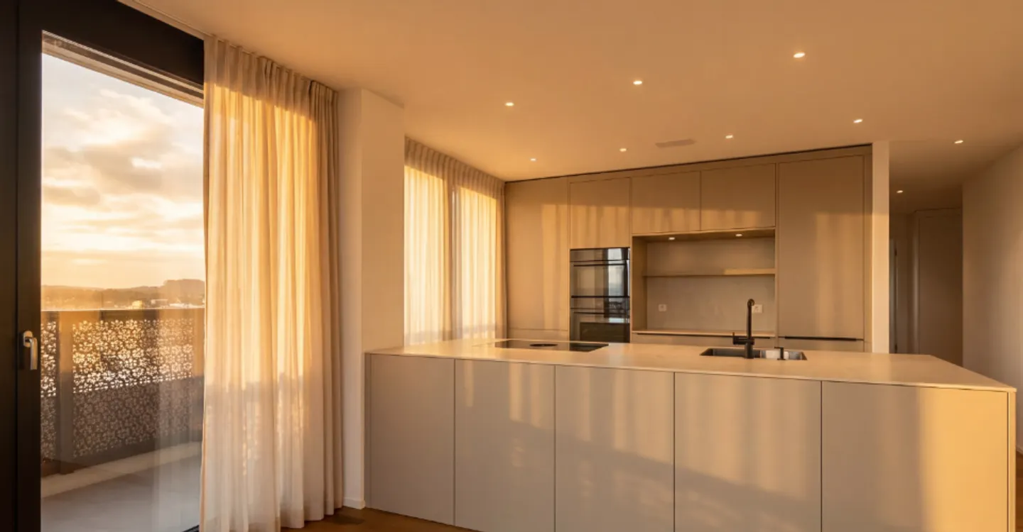 Seltene Gelegenheit im beliebten "Three Point" Projekt - Luxus über den Dächern (33. Etage) - Foto 11 di 12