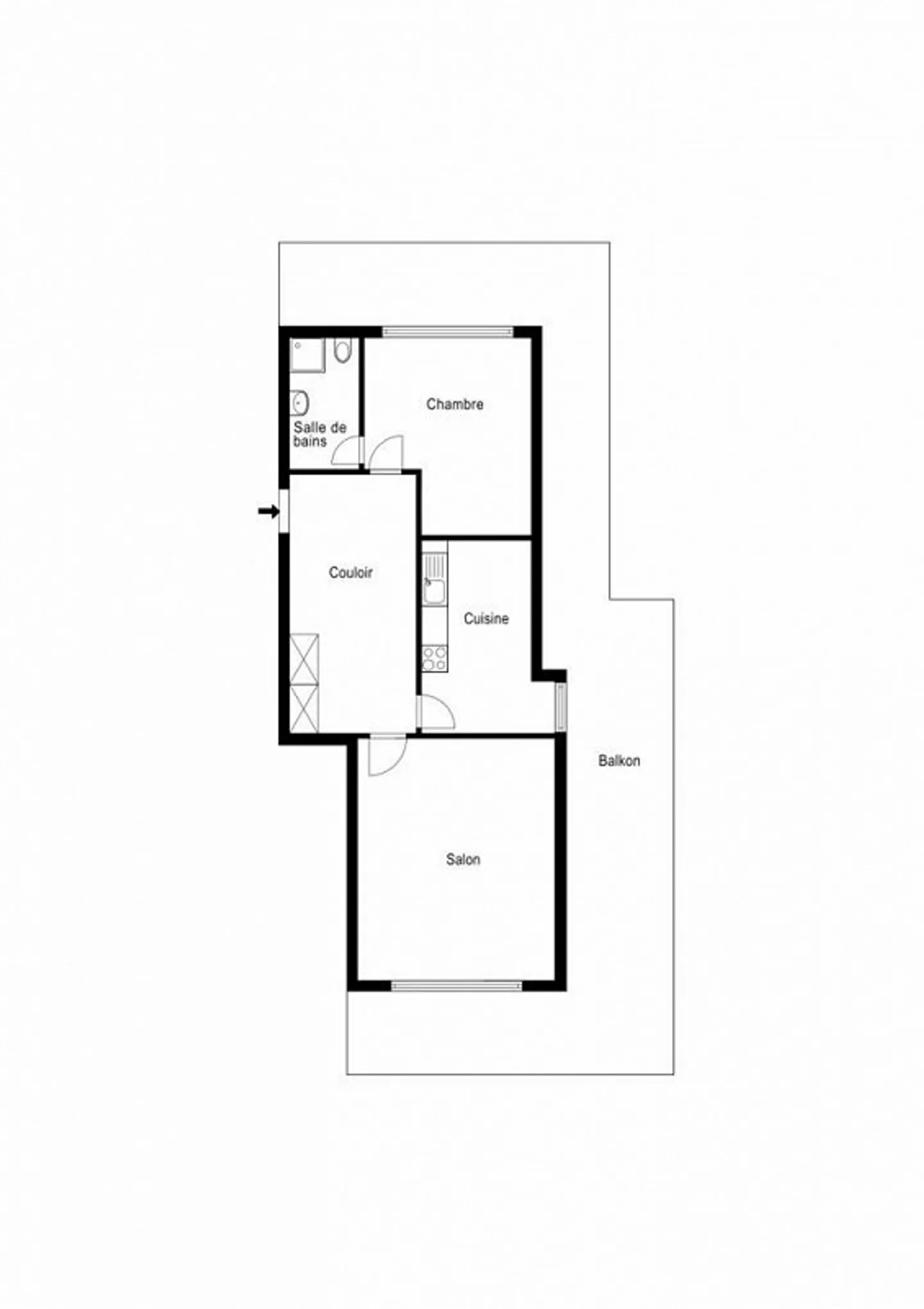 Appartamento mansardato con ampia terrazza - Foto 3 di 11