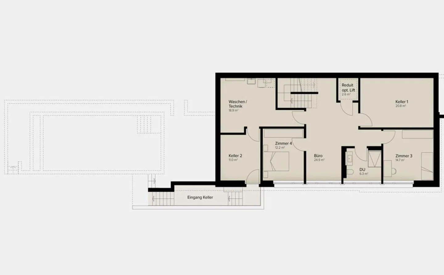 Luxuriöses Einfamilienhaus mit Pool - Foto 14 von 14