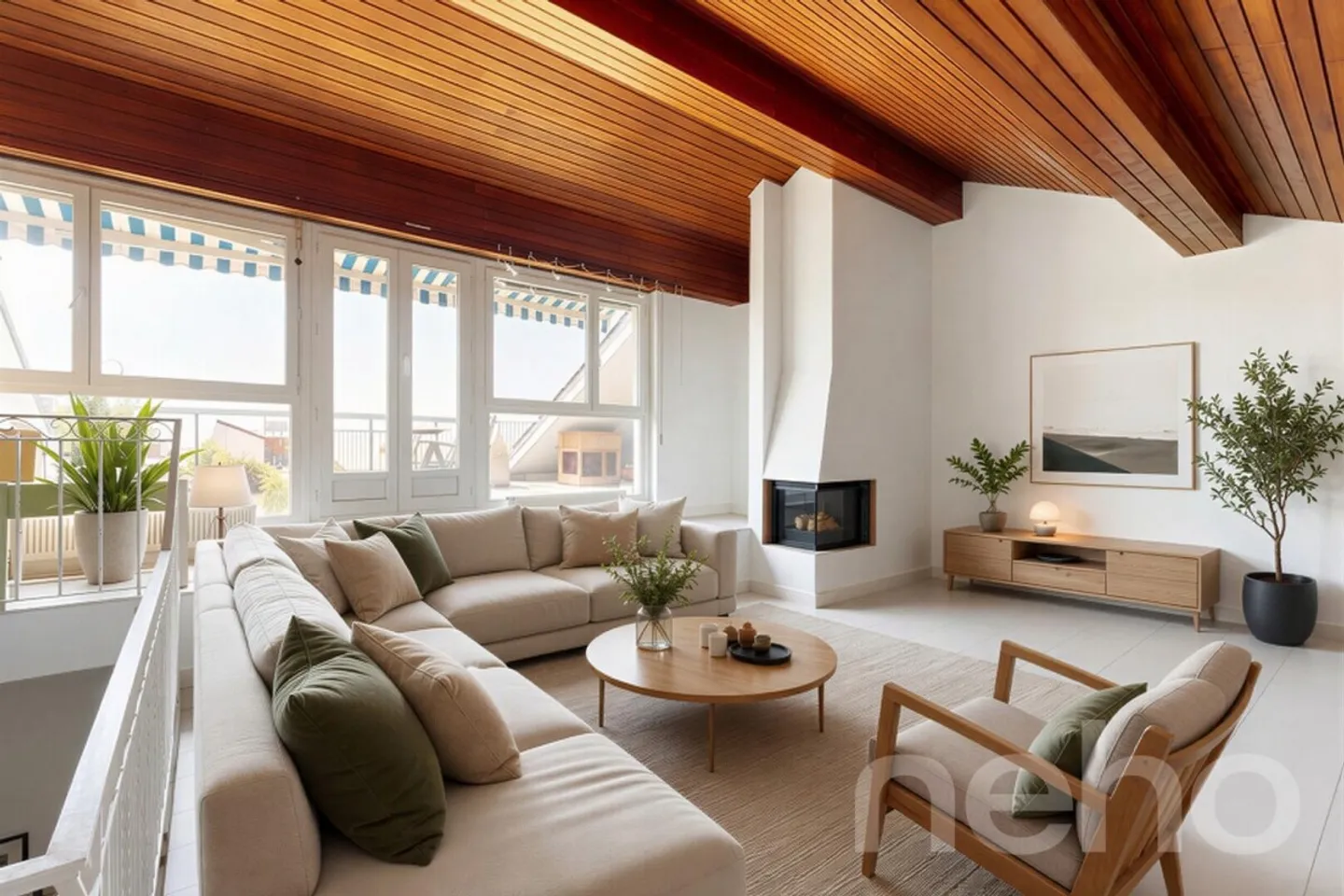 Penthouse of 4.5 rooms of 123m² with terrace of 37m² and panoramic view - Photo 7 of 12
