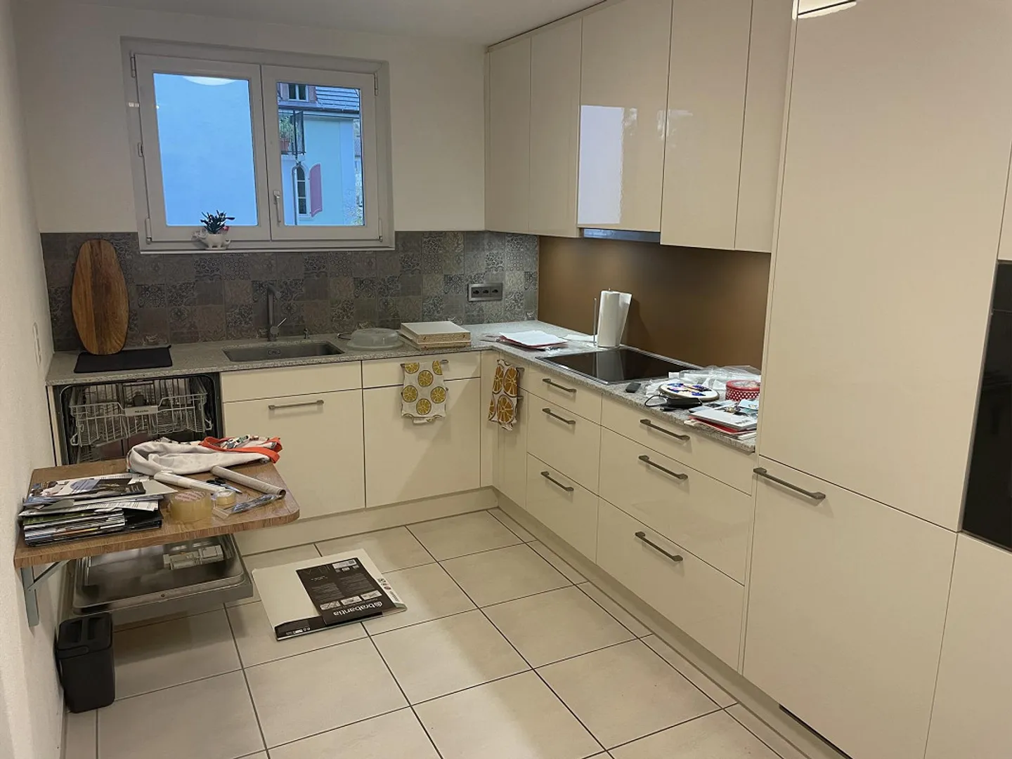 Bright 4-Room Ground Floor Apartment with Fireplace and Parking in Central Adliswil - Photo 5 of 8