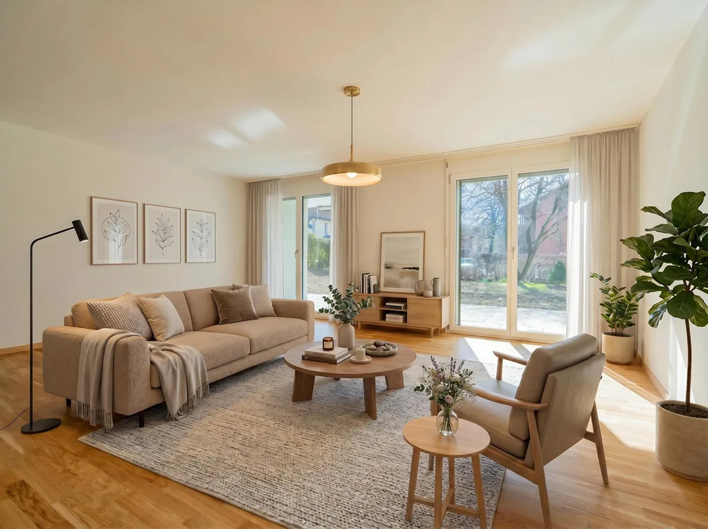 Modernes Apartment in Sarnen - Foto 3 von 9