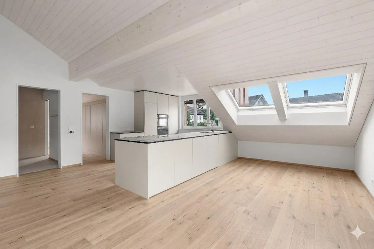Prima occupazione: appartamento attico esclusivo con enorme balcone e camino - Foto 6 di 28