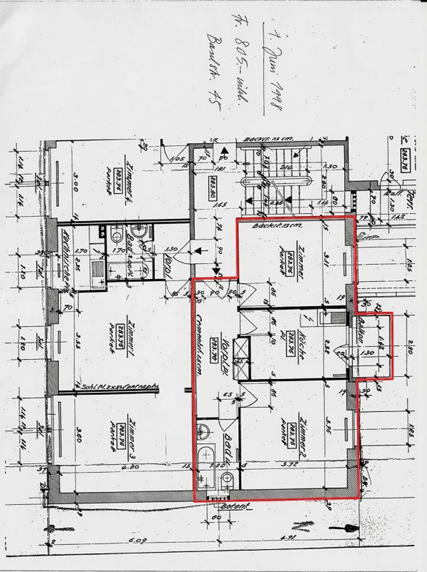 Charmante 2-Zimmer Wohnung - Foto 7 von 7