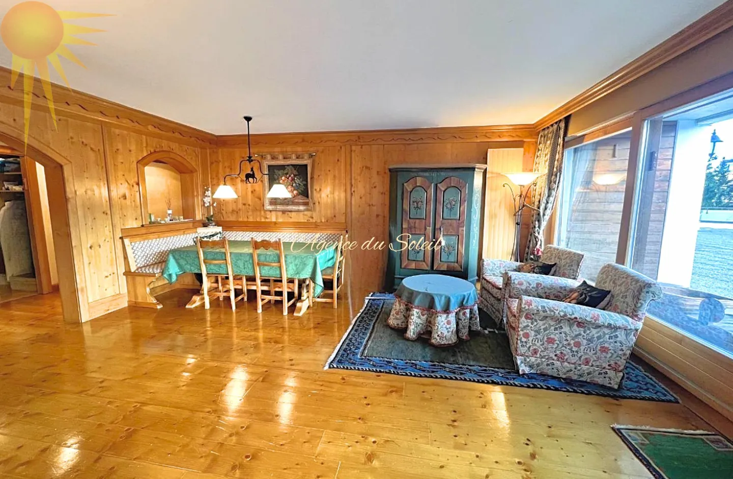 Geräumige außergewöhnliche 5,5-Zimmer-Wohnung im Herzen von Crans! - Foto 9 von 46