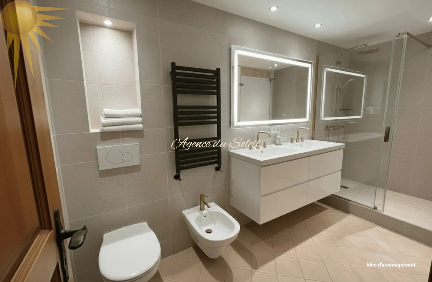 Geräumige außergewöhnliche 5,5-Zimmer-Wohnung im Herzen von Crans! - Foto 28 von 46