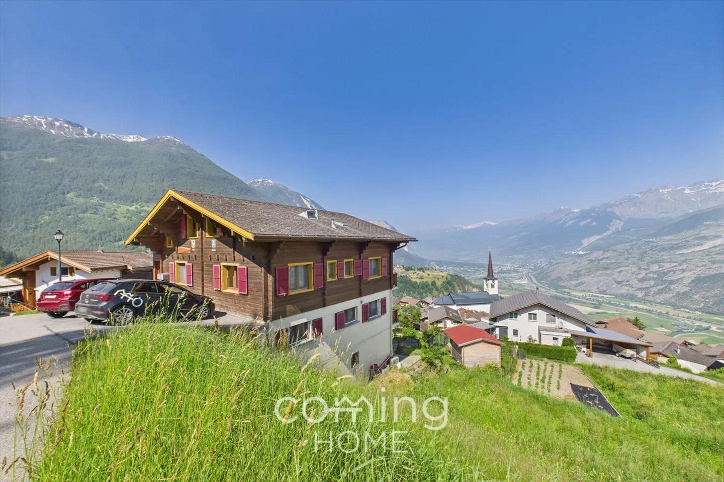 Stylish 3.5-room apartment in Ergisch with stunning views - Photo 9 of 10