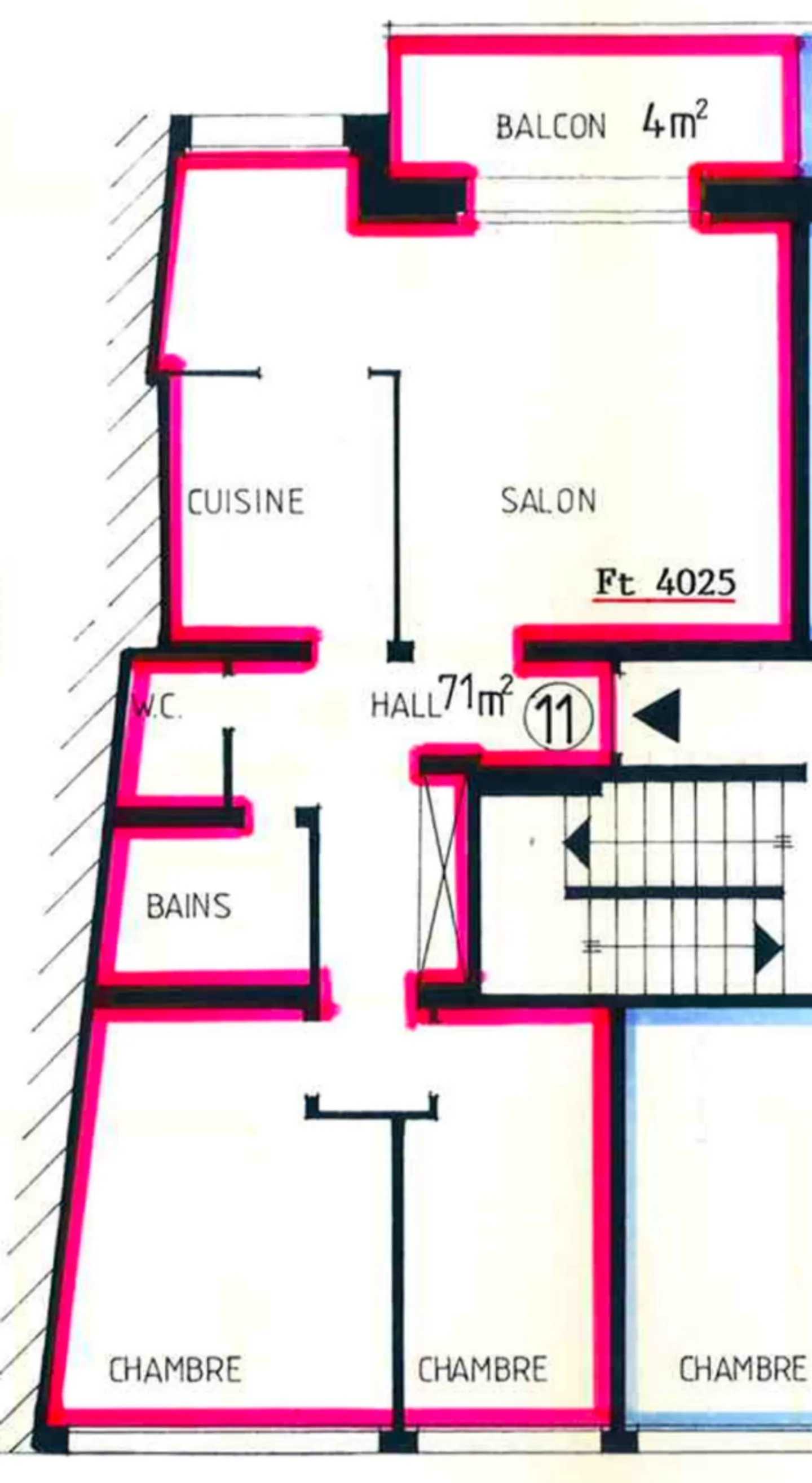 Yverdon Centro - Appartamento 3,5 locali con parcheggio esterno - Foto 9 di 9