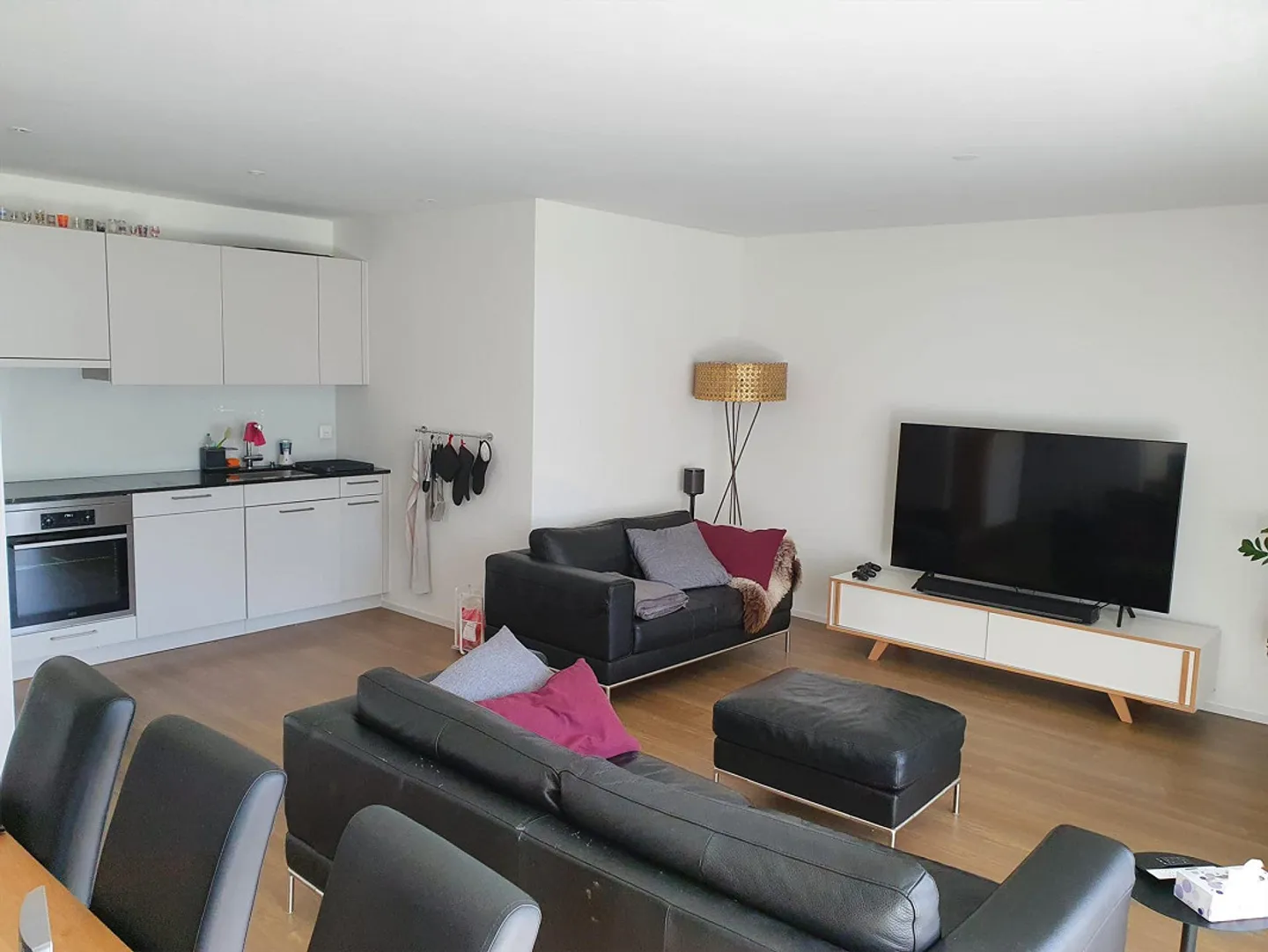 Appartamento moderno 2,5 locali con lavatrice/asciugatrice privata e patio dal 1° settembre. - Foto 2 di 11