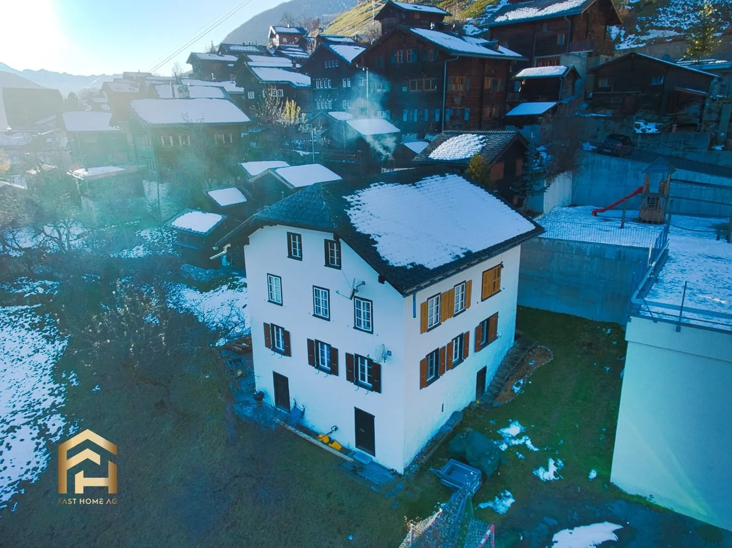 3.5 room apartment with enormous expansion potential in Betten - Photo 12 of 13