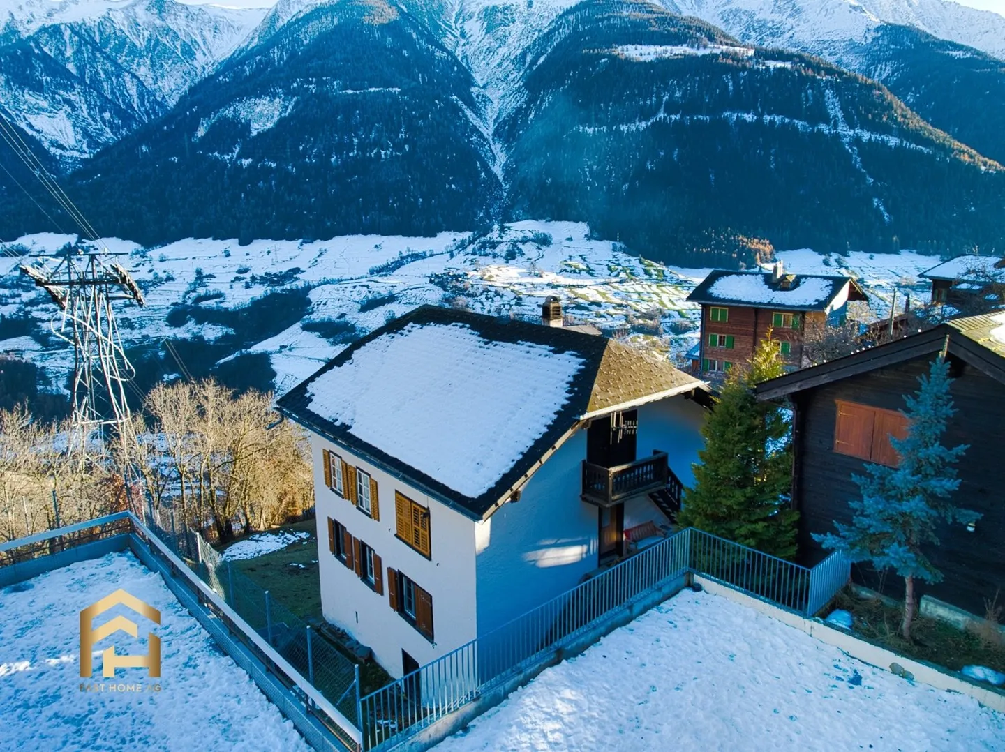 3.5 room apartment with enormous expansion potential in Betten - Photo 13 of 13