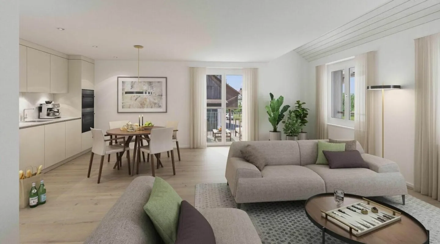 LE DÉBUT DE LA CONSTRUCTION EST EFFECTIF ! Haute qualité de vie : appartements neufs à proximité de la nature, du lac et de la ville - Photo 2 sur 10