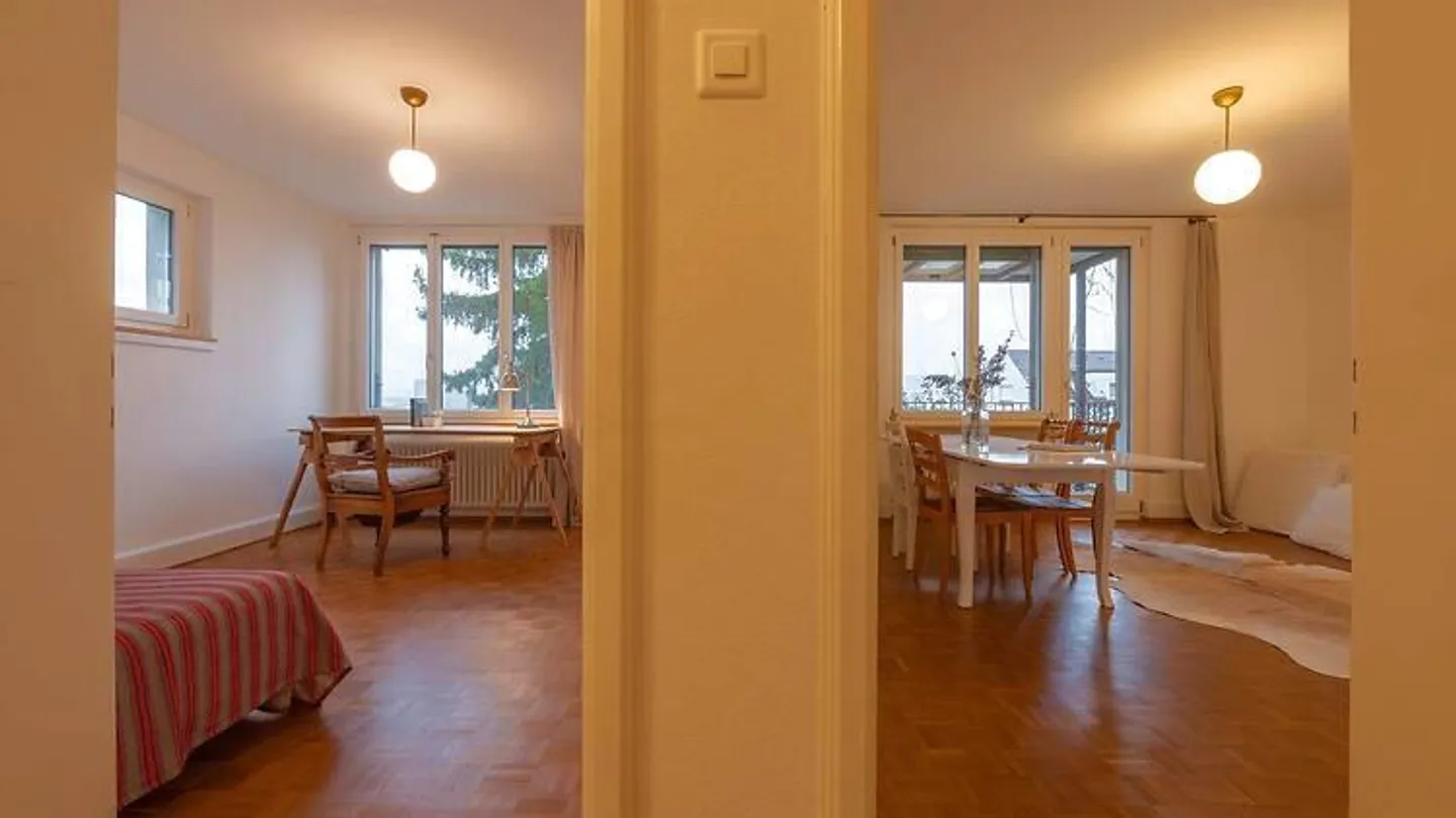 APPARTEMENT 3 PIÈCES À ZURICH - DISTRICT 10 HÖNGG, MEUBLÉ, TEMPORAIRE - Photo 4 sur 10