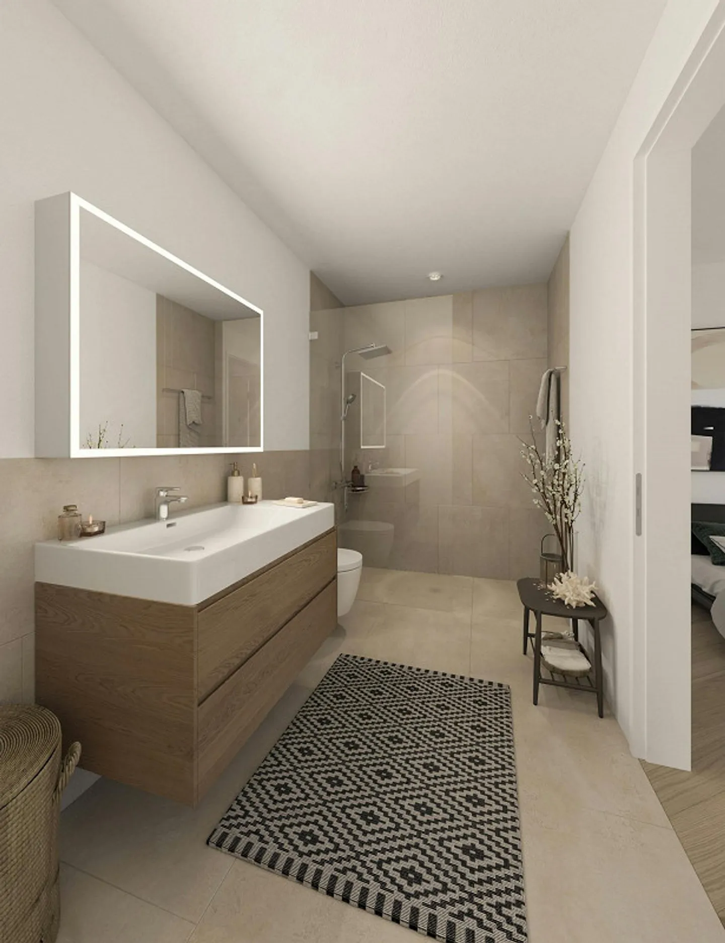 Deux nouveaux appartements de jardin de 4,5 pièces - calme, moderne, proche de la ville - Photo 7 sur 13