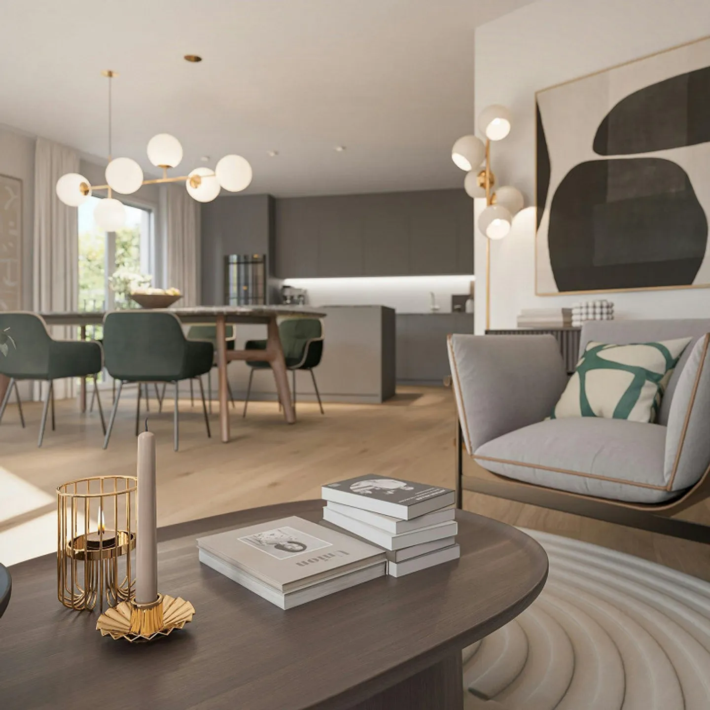 Deux nouveaux appartements de jardin de 4,5 pièces - calme, moderne, proche de la ville - Photo 8 sur 13