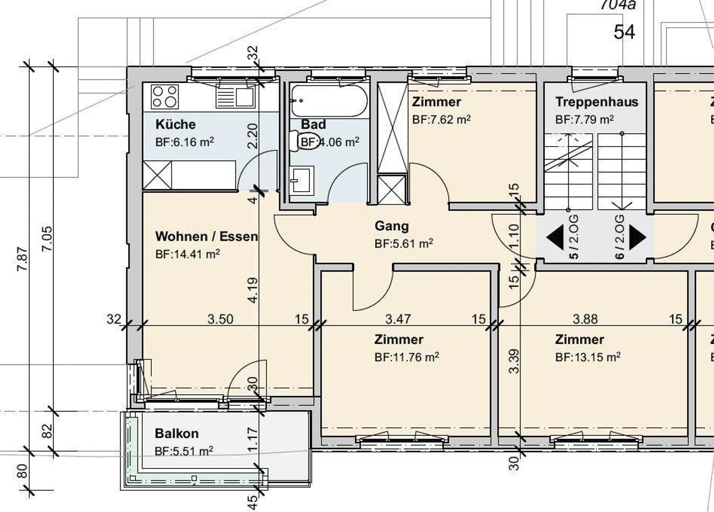 Charmante appartement 4 pièces avec vue sur le lac à Oberägeri - Photo 2 sur 15