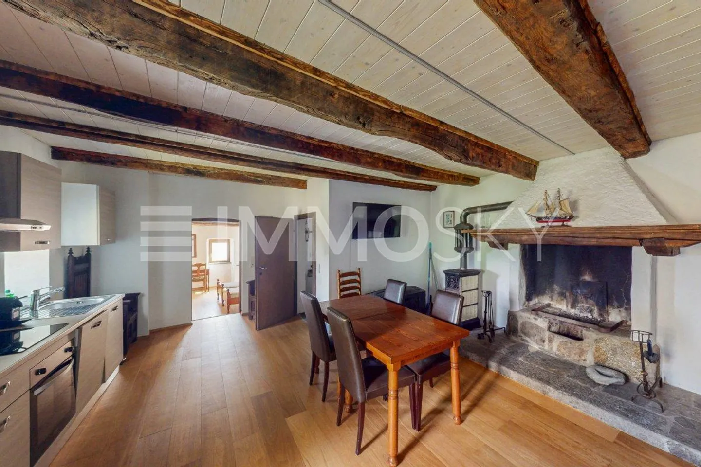 Für Liebhaber des alten Dorfes, Garten und unverbaubare Aussicht - Foto 3 von 5