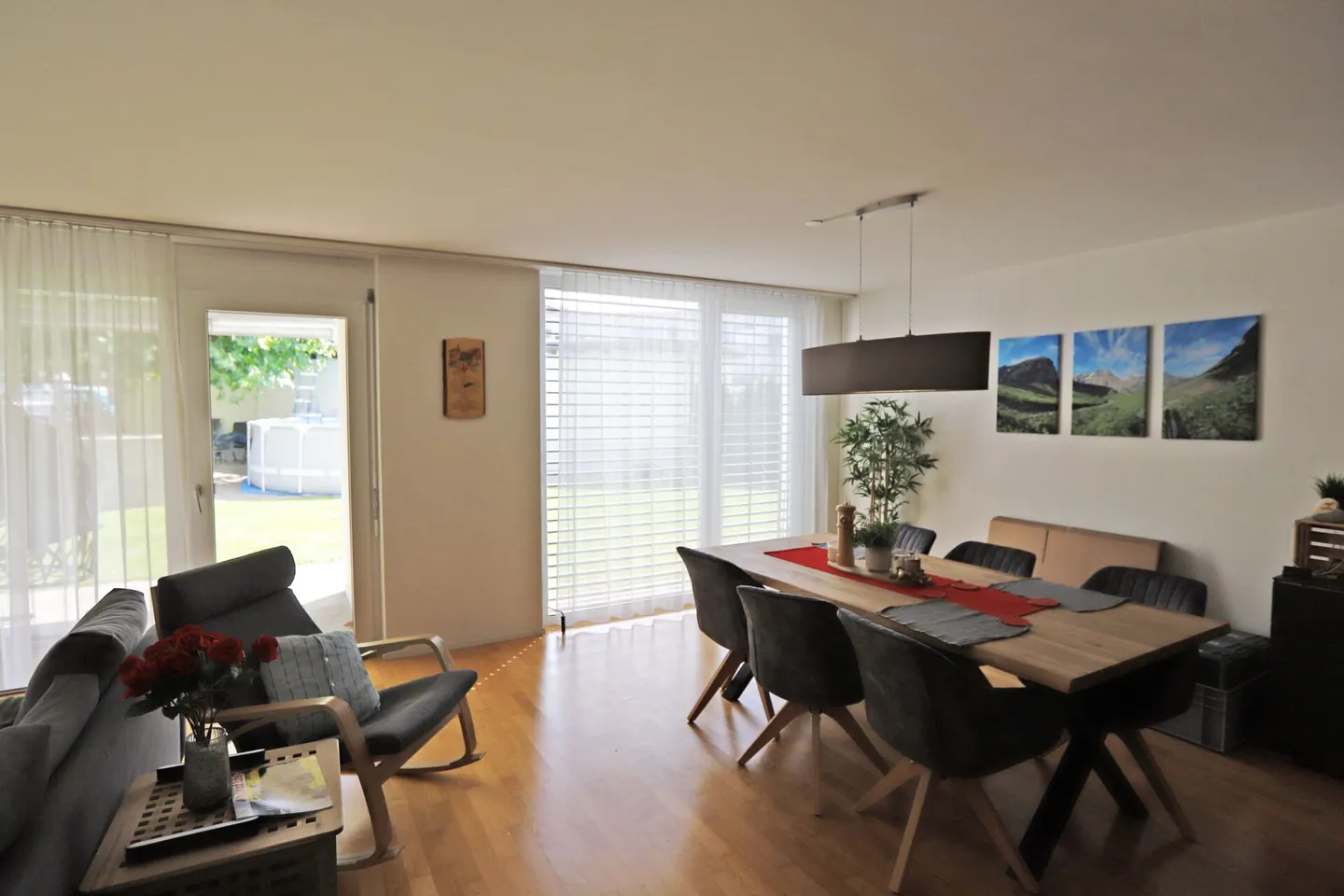 Bright 3.5-room apartment on the ground floor with garden seating area! - Photo 4 of 13