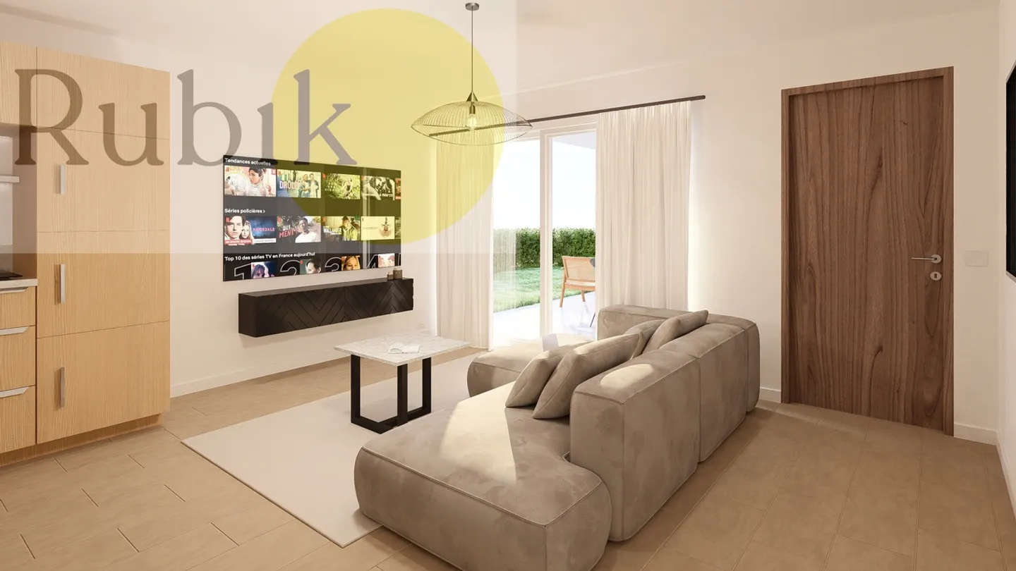 2,5 pièces de 51m² avec jardin privatif - Photo 3 sur 5