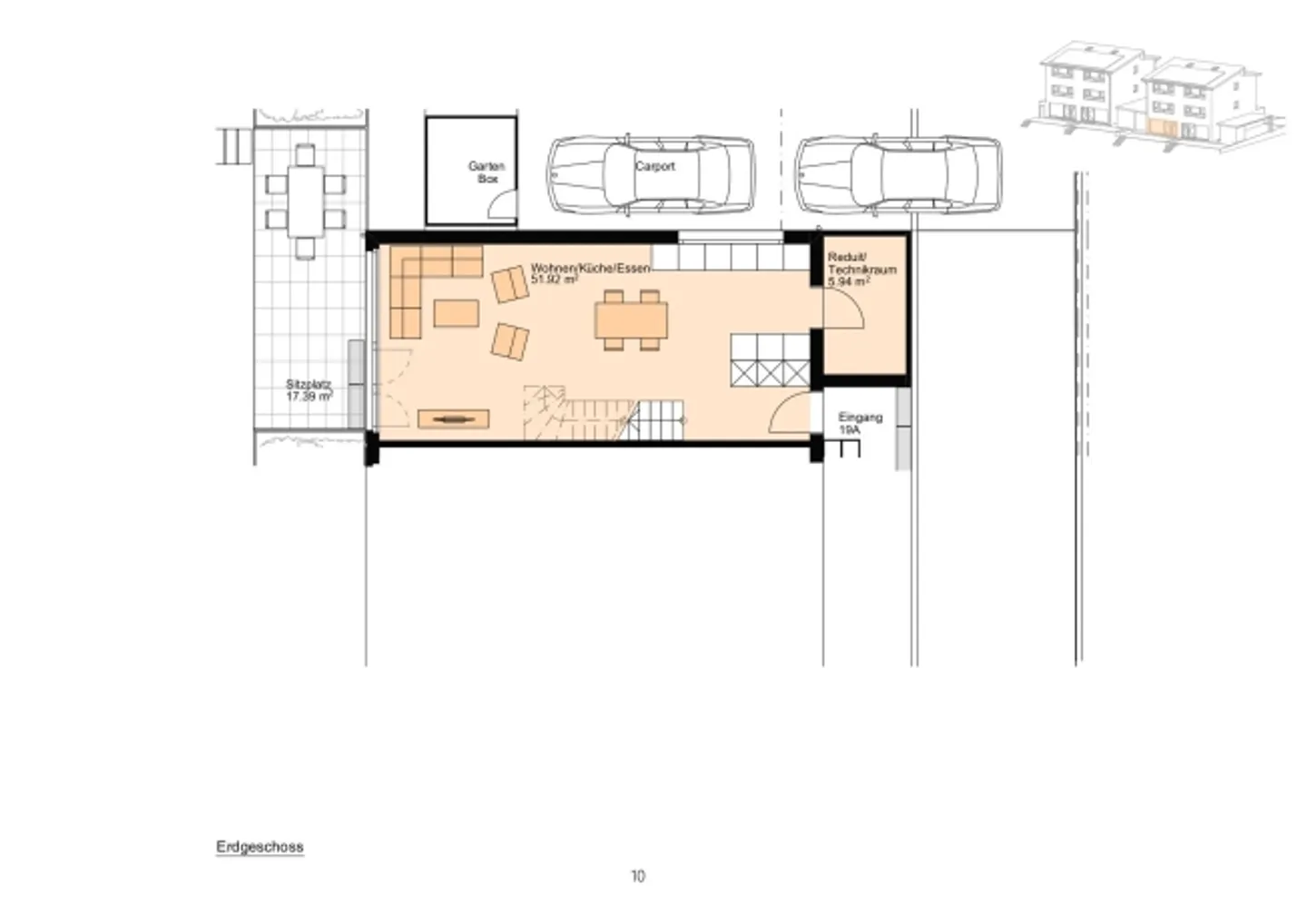 Ampia casa a schiera di nuova costruzione con 5,5 stanze a Sciaffusa - Foto 7 di 10