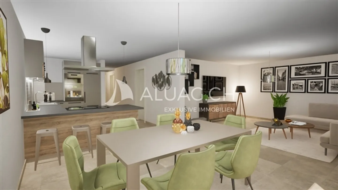 «4.5 ZIMMER DUPLEXWOHNUNG» - Foto 5 von 7