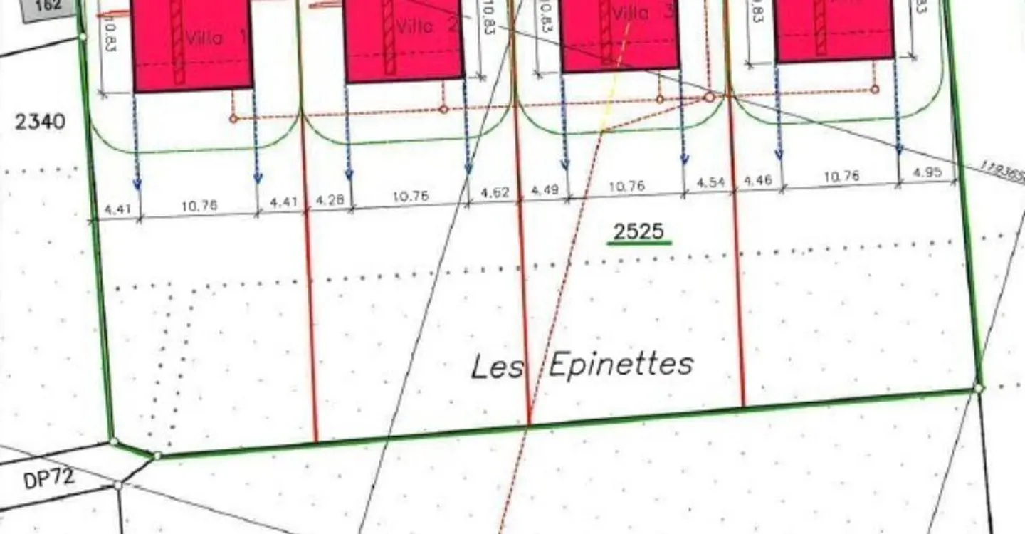 Terreno edificabile di 3'965 m2 Permesso di costruire rilasciato - Foto 4 di 10